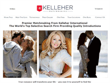 Tablet Screenshot of kelleher-international.com